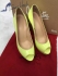 Christian Louboutin Lady Peep Yellow